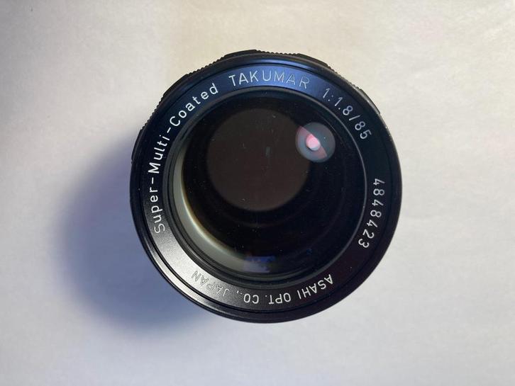 Pentax Takumar SMC 85mm lens, f 1.8, Audio, Tv en Foto, Fotografie | Lenzen en Objectieven, Gebruikt, Standaardlens, Ophalen of Verzenden