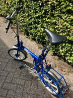 Vouwfiets DiBlasi, blauw, 7 versnellingen, Fietsen en Brommers, Fietsen | Vouwfietsen, Gebruikt, Versnellingen, Totaal opvouwbaar