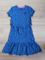 Zgan! Supermooie blauwe polkadot jurk van WE! Mt 122/128, Kinderen en Baby's, Kinderkleding | Maat 122, Meisje, Ophalen of Verzenden