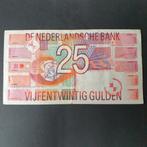 25 gulden Nederland 1989 jaar, Los biljet, Ophalen of Verzenden, 25 gulden