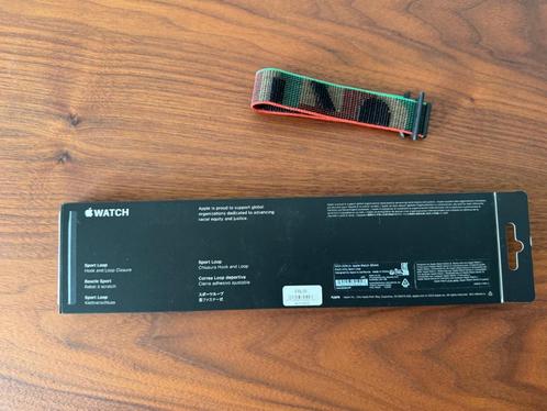 Apple Watch Black Unity Sport Loop 42 mm - 49 mm, Telecommunicatie, Wearable-accessoires, Nieuw, Bandje, Ophalen