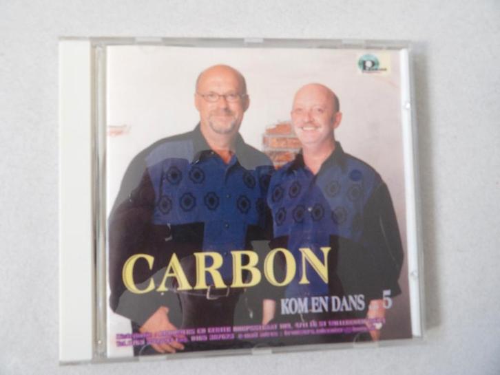 CD CARBON kom en dans - 5, Cd's en Dvd's, Cd's | Nederlandstalig, Zo goed als nieuw, Levenslied of Smartlap, Ophalen of Verzenden