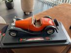 Bugatti Type 55 (1932) Bburago Modelauto, Hobby en Vrije tijd, Modelauto's | 1:24, Ophalen, Zo goed als nieuw, Auto, Bburago
