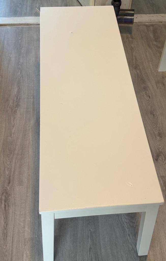 Eettafel & eetbank, Huis en Inrichting, Tafels | Eettafels, Gebruikt, 100 tot 150 cm, 50 tot 100 cm, Vijf personen of meer, Rechthoekig