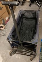 Bolderwagen bolderkar invouwbaar paraplu model donkerblauw, Ophalen of Verzenden, Opvouwbaar, Gebruikt