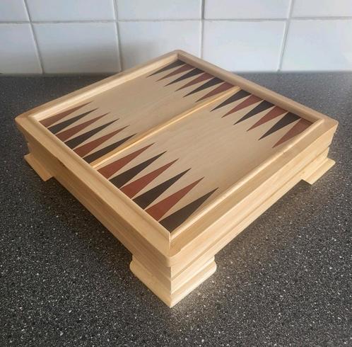 Vintage 6 in 1 spellendoos, Hobby en Vrije tijd, Gezelschapsspellen | Bordspellen, Zo goed als nieuw, Ophalen of Verzenden
