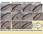 Fiets achter- en voorwielen 26- en 28-inch, gebruikt + band, Gebruikt, Algemeen, Ophalen, Overige merken