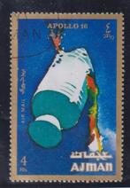 Ajman Ruimtevaart APOLLO 16, Postzegels en Munten, Ophalen of Verzenden, Gestempeld, Vliegtuigen