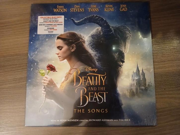 lp beauty and the beast kleur lp blauw nieuw in verpakking, Cd's en Dvd's, Vinyl | Pop, Nieuw in verpakking, 2000 tot heden, 12 inch