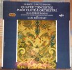 Jean-Pierre Rampal  en Karl Ristenpart  -   Bach, Telemann, Ophalen of Verzenden, Kamermuziek, Gebruikt, 12 inch