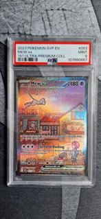 Pokemon Mew 053 PSA 9, Ophalen of Verzenden, Zo goed als nieuw, Losse kaart, Foil