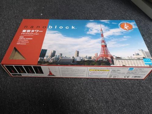 Bouwset nanoblock Tokyo tower deluxe edition, Hobby en Vrije tijd, Modelbouw | Overige, Gebruikt, 1:144 of kleiner, Ophalen of Verzenden