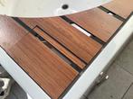 Inleggedeelte Teak 140 x140 cm van Duravit Blue Moon Spa, Ophalen, Nieuw, Vast