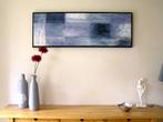 Modern kunstwerk langwerpig abstract, Antiek en Kunst, Ophalen of Verzenden