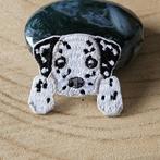 Strijk embleem applicatie Patch Dalmatiër pup, D, Nieuw, Ophalen of Verzenden, D