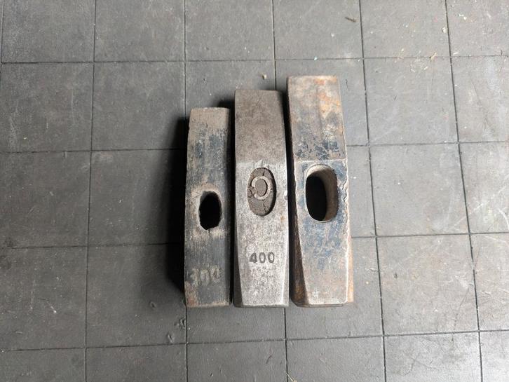 Diverse Hammerkoppen - 3 stuks, Doe-het-zelf en Verbouw, Gereedschap | Handgereedschap, Gebruikt, Ophalen of Verzenden