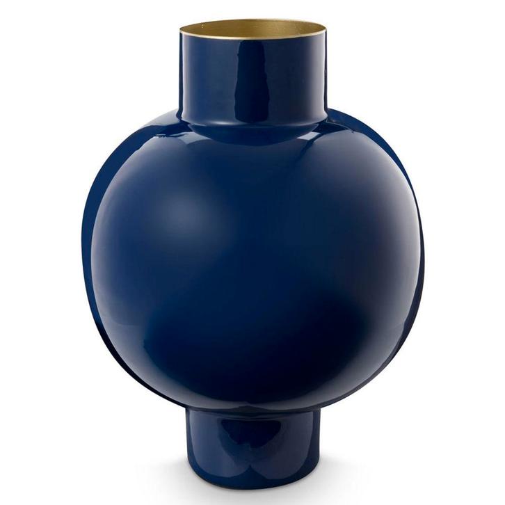 Nieuw Pip Studio Vaas 42CM Koningsblauw (Van €84,95), Huis en Inrichting, Woonaccessoires | Vazen, Nieuw, Overige kleuren, Minder dan 50 cm