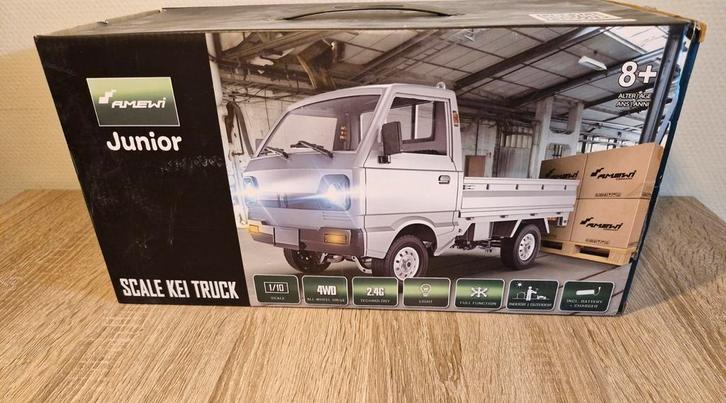 Amewi kei truck RC 1/10, Hobby en Vrije tijd, Modelbouw | Auto's en Voertuigen, Zo goed als nieuw, Truck, Groter dan 1:32, Overige merken