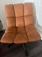 Draaifauteuil - cognac - Trendhopper, Huis en Inrichting, Fauteuils, Ophalen, Zo goed als nieuw, 75 tot 100 cm