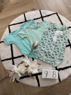 Nieuw 3x groen blauw Zeeman meegroei romper 98 104 stretch, Jongen of Meisje, Nieuw, Ophalen of Verzenden, Nacht- of Onderkleding