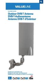 Nieuwe buitenantenne Valueline VLS-DVBT-OUT20 in doos, Telecommunicatie, Antennes en Masten, Ophalen of Verzenden, Nieuw, Antenne