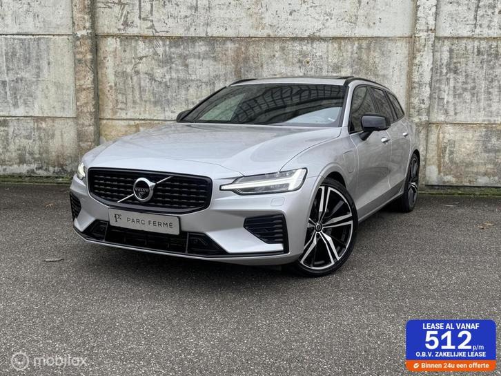Volvo V60 2.0 T6 AWD R-Design/360 vieuw/trekhaak/pano/H&K/Vo, Auto's, Volvo, Bedrijf, Te koop, V60, 360° camera, 4x4, ABS, Achteruitrijcamera