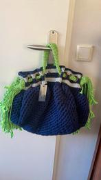Elliot Mann gehaakte tas, Ophalen of Verzenden, Nieuw, Blauw, Shopper