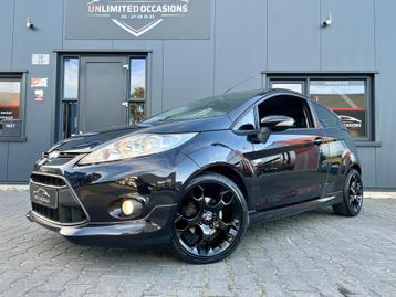 Ford Fiesta 1.6 SPORT *ST-LINE*ECC*120PK*BLACK ON BLACK beschikbaar voor biedingen