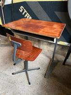 Schooltafeltje met Stoel, Ophalen, Gebruikt, Bureau