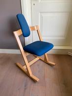 Stokke Varier Pendulum heel netjes, Huis en Inrichting, Stoelen, Ophalen, Zo goed als nieuw, Blauw, Eén