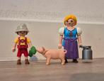 Playmobil Boerin en zoon - 5514, Ophalen of Verzenden, Zo goed als nieuw, Complete set