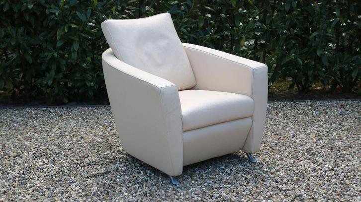 FSM Sesam leren fauteuil. FSM / De Sede., Huis en Inrichting, Fauteuils, Zo goed als nieuw, Leer, 50 tot 75 cm, 75 tot 100 cm