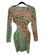 Emilio Pucci cut-out jurkje met zomerse print. ALS NIEUW!, Emilio Pucci, Zo goed als nieuw, Maat 36 (S), Verzenden