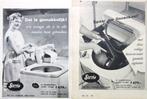 40 vintage reclames wasapparatuur 1956-60 wasmachine droger, Ophalen, Gebruikt