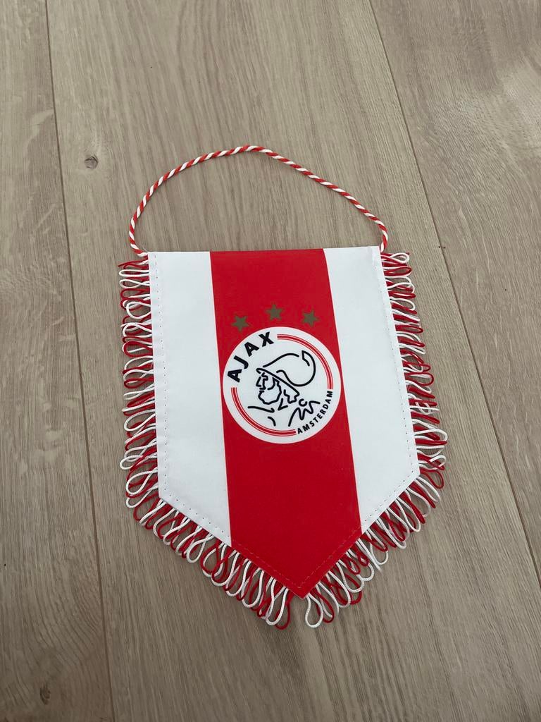 Groot Ajax vaantje, Ophalen, Gebruikt, Ajax, Vaantje of Sjaal