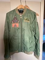 Scotch & Soda Bomberjack Maat M Groen, Ophalen of Verzenden, Zo goed als nieuw, Maat 48/50 (M), Groen