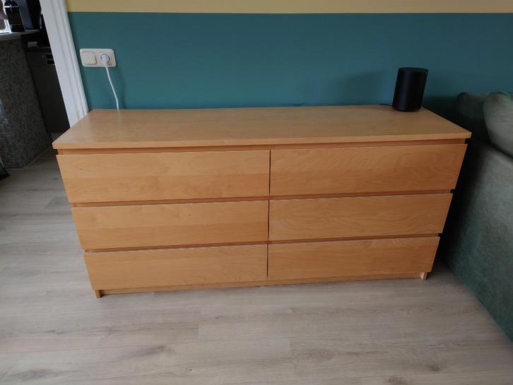 Ladekast Malm Ikea, Huis en Inrichting, Kasten | Ladekasten, Zo goed als nieuw, Minder dan 100 cm, 150 tot 200 cm, 25 tot 50 cm