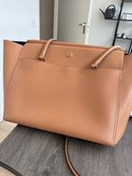 Tory Burch Schoudertas Beige - Gebruikt, Ophalen of Verzenden, Gebruikt, Beige, Handtas