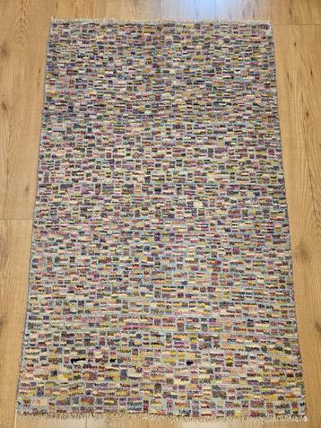 Handgeknoopt oosters wollen tapijt modern 123x78 beschikbaar voor biedingen
