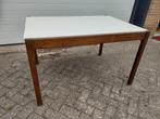 Pastoe Japanse serie eetkamertafel uitschuifbaar, Ophalen, Mid century vintage, Gebruikt, 100 tot 150 cm