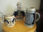2 Duitse Vintage Bierpullen En Een Drankkruikje Gres, Antiek en Kunst, Antiek | Keramiek en Aardewerk, Ophalen of Verzenden