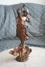 Antieke fraaie zamak beeld - Frankrijk - begin 1900, Antiek en Kunst, Kunst | Beelden en Houtsnijwerken, Ophalen of Verzenden