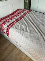 Kerst laken/sprei ongevoerd, Gebruikt, Overige typen, Tweepersoons, Ophalen of Verzenden