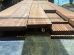 Hardhout-Angelim Vermelho-terrasdelen–vlonderplanken-planken, Tuin en Terras, Ophalen, Nieuw, Hout