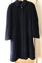 Donkerblauwe LAMSWOLLEN/CASHMERE mantel SALKO – valt als 40, Maat 38/40 (M), Zo goed als nieuw, Salko, Verzenden