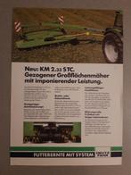 Tractor folder Deutz Fahr KM 2.33 maaier, Ophalen of Verzenden, Zo goed als nieuw