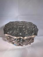 Antieke 800er zilveren theedoos, Antiek en Kunst, Ophalen of Verzenden, Zilver