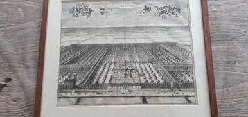 Kopergravure "Het huis Steenhoove". Zeeland, Walcheren beschikbaar voor biedingen
