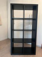 IKEA KALLAX kast - Zwartbruin, Ophalen, 100 tot 150 cm, 50 tot 100 cm, Zo goed als nieuw