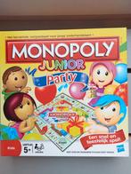 Monopoly Junior Party - Feestelijk Spel!, Hobby en Vrije tijd, Gezelschapsspellen | Bordspellen, Een of twee spelers, Ophalen of Verzenden